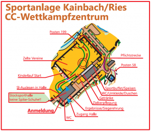 CC-Wettkampfzentrum für Etappe 2 und 3